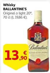 Oferta de Ballantine's - Whisky por 13,9€ en Alcampo