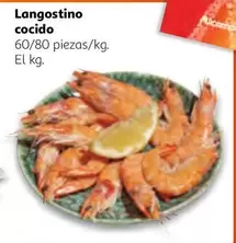 Oferta de Langostino Cocido en Alcampo