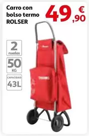 Oferta de Rolser - Carro Con Bolso Termo por 49,9€ en Alcampo