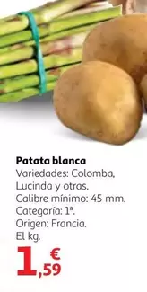 Oferta de Origen - Patata Blanca por 1,59€ en Alcampo