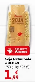 Oferta de Auchan - Soja Texturizada por 1,99€ en Alcampo