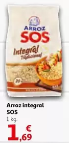 Oferta de Sos - Arroz Integral por 1,69€ en Alcampo