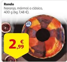 Oferta de Rondo por 2,99€ en Alcampo