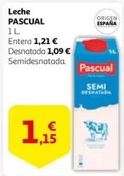 Oferta de Pascual - Leche por 1,15€ en Alcampo