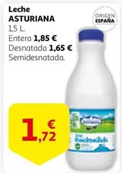 Oferta de La Asturiana - Leche por 1,72€ en Alcampo
