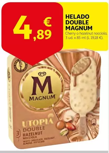 Oferta de Magnum - Helado Double por 4,89€ en Alcampo