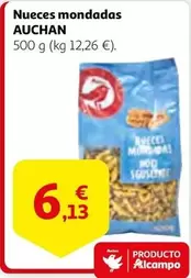 Oferta de Auchan - Nueces Mondadas por 6,13€ en Alcampo
