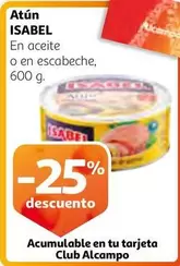 Oferta de Isabel - Acumulable En Tu Tarjeta en Alcampo