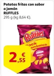 Oferta de Ruffles - Patatas Fritas Con Sabor A Jamon por 2,55€ en Alcampo