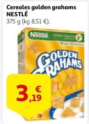 Oferta de Nestlé - Cereales Golden Grahams por 3,19€ en Alcampo
