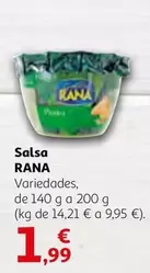 Oferta de Rana - Salsa por 1,99€ en Alcampo