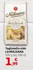 Oferta de La molisana - Tagliatelle Nido por 1,99€ en Alcampo