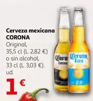 Oferta de Corona - Cerveza Mexicana por 1€ en Alcampo