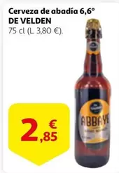 Oferta de Abbaye - Cerveza De Abadía 6,6° por 2,85€ en Alcampo