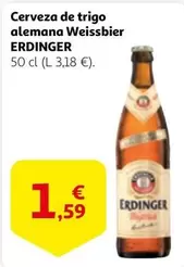 Oferta de Erdinger - Cerveza De Trigo Alemana Weissbier por 1,59€ en Alcampo
