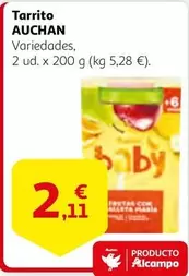 Oferta de Auchan - Tarrito por 2,11€ en Alcampo
