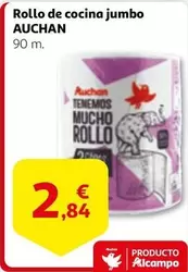 Oferta de Auchan - Rollo De Cocina Jumbo por 2,84€ en Alcampo