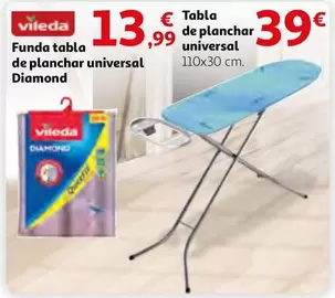 Oferta de Vileda - Tabla De Planchar Universal por 39€ en Alcampo