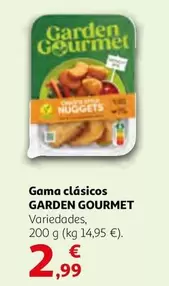 Oferta de Garden - Garden Gourmet Gama Clasicos por 2,99€ en Alcampo
