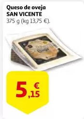 Oferta de San Vicente - Queso De Oveja por 5,15€ en Alcampo