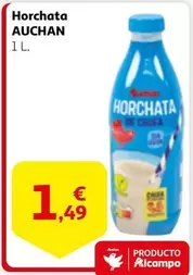 Oferta de Auchan - Horchata por 1,49€ en Alcampo