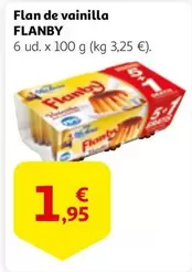 Oferta de Flanby - Flan De Vainilla por 1,95€ en Alcampo