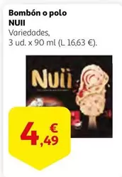 Oferta de Nuii - por 4,49€ en Alcampo