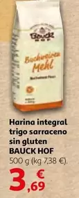 Oferta de Harina Integral Trigo Sarraceno Sin Gluten por 3,69€ en Alcampo