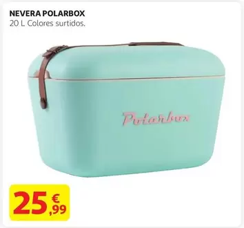 Oferta de Polarbox - Nevera por 25,99€ en Alcampo