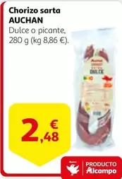 Oferta de Auchan - Chorizo Sarta por 2,48€ en Alcampo