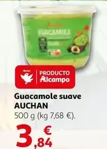 Oferta de Auchan - Guacamole Suave por 3,84€ en Alcampo