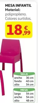 Oferta de Mesa Infantil por 18,99€ en Alcampo