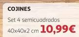 Oferta de Set 4 Semicuadrados por 10,99€ en Alcampo