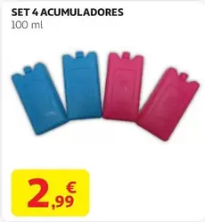 Oferta de Set 4 Acumuladores por 2,99€ en Alcampo