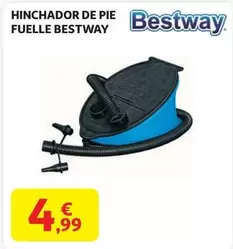 Oferta de Bestway - Hinchador De Pie Fuelle por 4,99€ en Alcampo