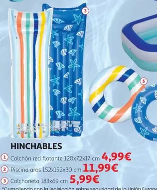 Oferta de La Unión - Hinchables por 4,99€ en Alcampo