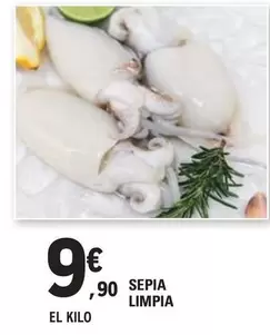 Oferta de Sepia Limpia por 9,9€ en E.Leclerc