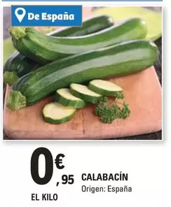 Oferta de España - Calabacin por 0,95€ en E.Leclerc