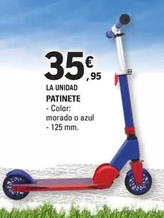 Oferta de Patinete por 35,95€ en E.Leclerc