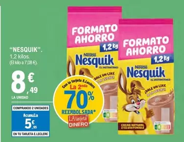 Oferta de Nestlé - Nesquik por 8,49€ en E.Leclerc