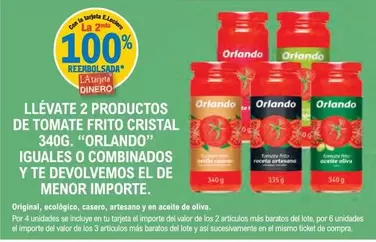 Oferta de Cristal - Llevate 2 Productos De Tomate Frito en E.Leclerc