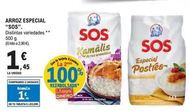 Oferta de Sos - Arroz Especial por 1,45€ en E.Leclerc