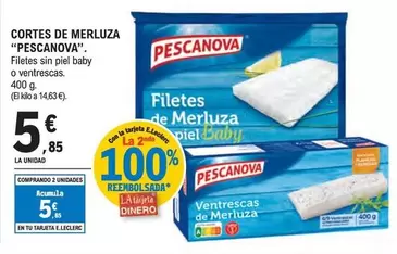 Oferta de Pescanova - Cortes De Merluza por 5,85€ en E.Leclerc