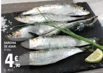 Oferta de Sardina De Asar por 4,9€ en E.Leclerc