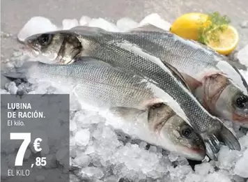 Oferta de Lubina De Ración por 7,85€ en E.Leclerc