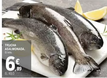 Oferta de Trucha Asalmonada por 6,89€ en E.Leclerc