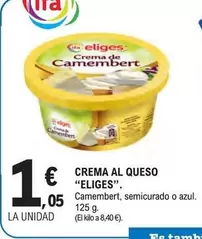 Oferta de Eliges - Crema Al Queso por 1,05€ en E.Leclerc