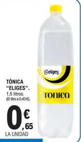 Oferta de Eliges - Tonica por 0,65€ en E.Leclerc