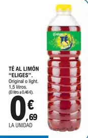 Oferta de Eliges - Te Al Limon por 0,69€ en E.Leclerc