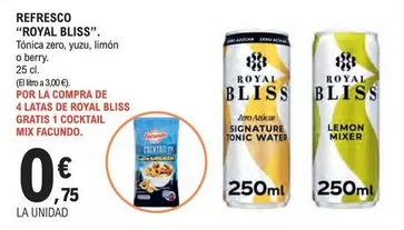 Oferta de Royal - Refresco por 0,75€ en E.Leclerc